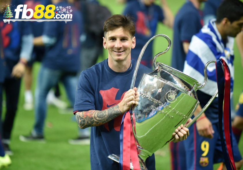 Messi gặt hái được tất cả danh hiệu trong màu áo Barcelona. Ảnh: Getty