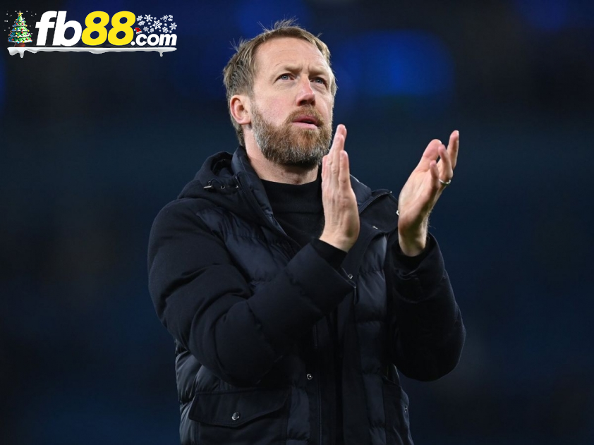 Graham Potter đang rất quyết tâm có được chiến thắng đầu tay khi dẫn dắt West Ham (Ảnh: Goal)